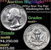 ***Auction Highlight*** 1970-p Washington Quarter