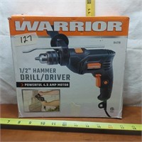 WARRIOR 1/2 ' HAMMER DRILL/DRIVE TESED & WORKS