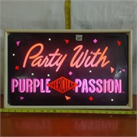 PARTY WITH PURPLE PASSION EVERCLEAR LIGHTED