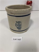 White Hall Stoneware Beater Jar - Crack