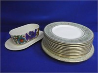 Royal Doulton English Renaissance Plates And