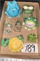 Frog Figurine Lot