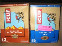 2 Boxes Cliff Bars *Out of Date