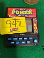 POKER HANDHELD VIDEO GAME