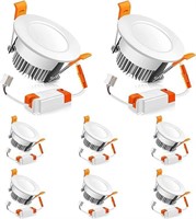 125$- 10 pcs LED Recessed Lighting Dimmable