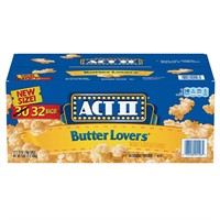 ACT II Butter Lovers Microwave Popcorn, 2.75 Ounce