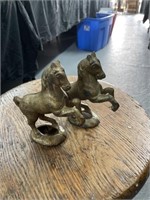 Pair of small horse banks