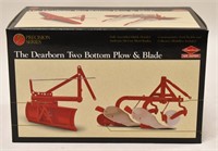 1/16 Ertl Dearborn Two Bottom Plow & Blade
