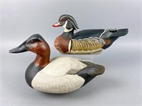 2 Marv Meyer Duck Decoys, Richfield, MN, 1