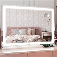 Vanity Mirror w/ Lights  Dimmable  LED  10X