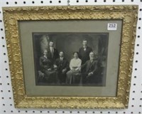 Late 19th Century Framed Family Portrait