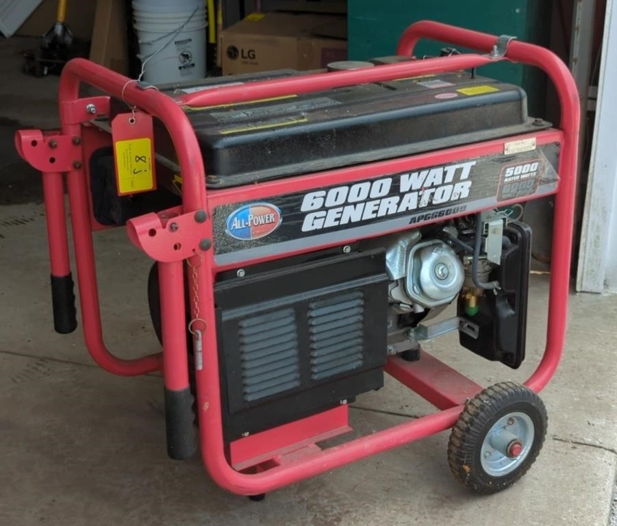 All Power America Model APGG6000, 6000 Watt