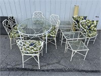 Cast Aluminum Outdoor Patio Set.