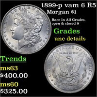 1899-p vam 6 R5 Morgan $1 Grades Unc Details