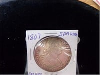 1807 Silver Spanish coin