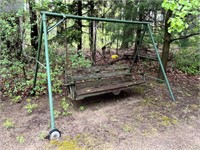 Outdoor Bench Swing