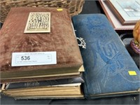 (3) 19th Century Photo Albums