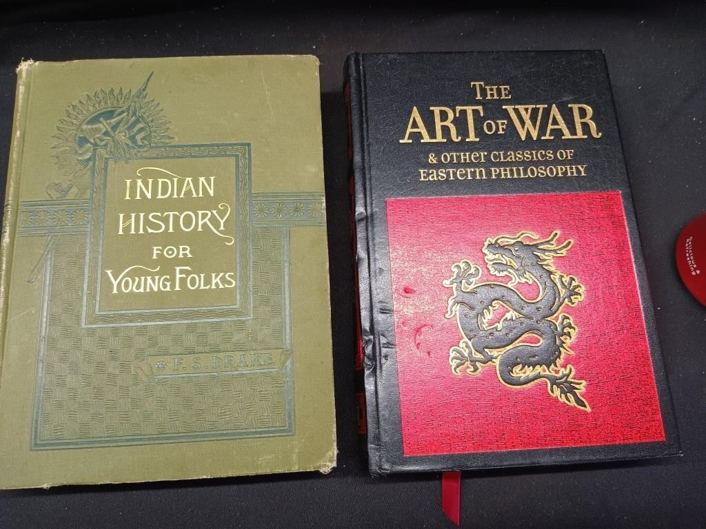 2 Books - The Art of War & other classics of