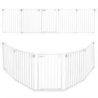 Patywaga Baby Gate Extra Wide with 5 Metal Pannels
