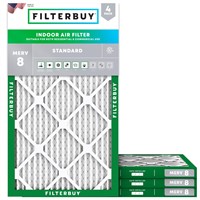 Filterbuy 12x24x1 Air Filter MERV 8 Dust Defense (
