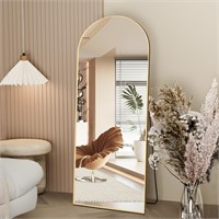 NEUWEABY Full Length Mirror, 64"x21" Arch Mirror F