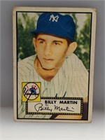 1952 Topps #175 Billy Martin RC HOF Yankees