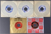 Carl Mann & Guy Mitchell Vinyl 45 Singles