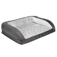 Serta Orthopedic Supportive Foam Quilted Couch Dog