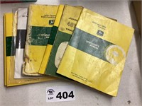 JOHN DEERE OPERATOR MANUALS