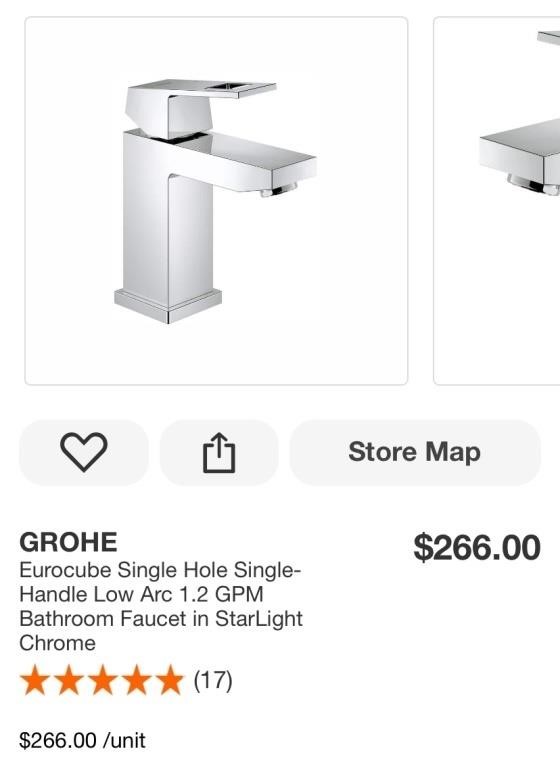 BATHROOM FAUCET (OPEN BOX)