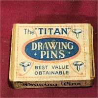 "Titan" Drawing Pins Box (Made In Germany)