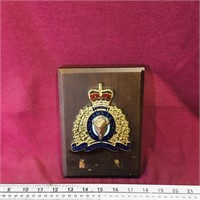 Royal Canadian Mounted Police Wall Plaque