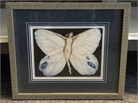 Open Wings by Louis Icart -Print Framed and Matted
