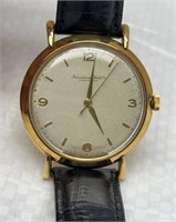 18k gold IWC manual wind 36.5mm mens wrist watch