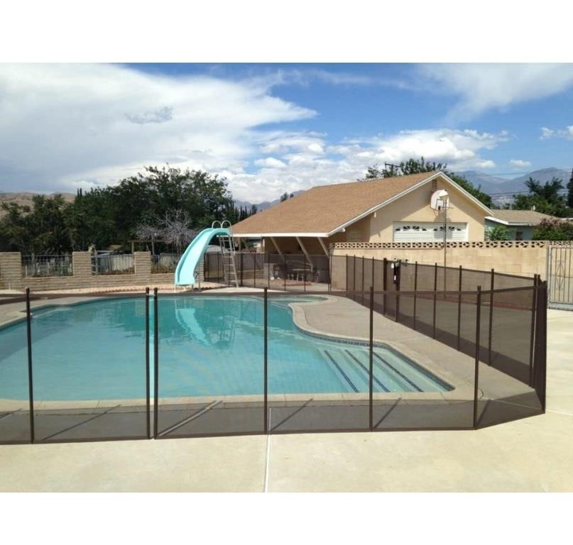 Pool Fence 4 x 24 Feet Removeable Outdoor