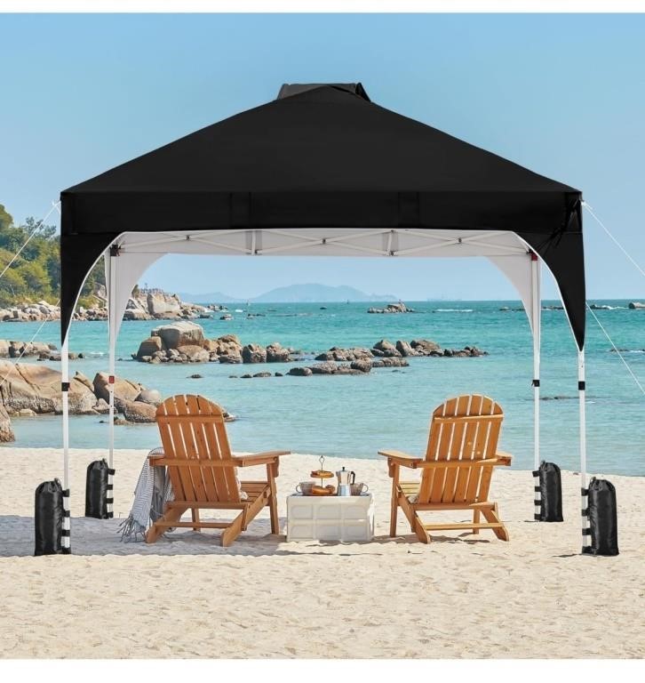Yaheetech 10x10 Pop Up Canopy Tent with Vent,