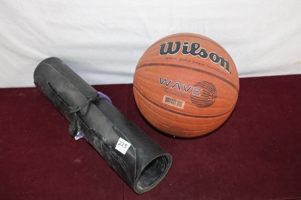 Wilson Basketball & 2 Crazy Carpets