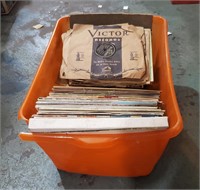 Lot Of Vintage Vinyl Records- 78rmp, Orchestra Etc