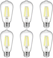 Ascher Vintage LED Edison Bulbs-Set of 6