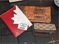 Snake skin Wallet, key purse, Wallet