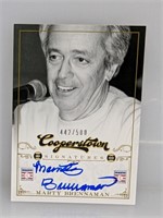 442/500 2012 Cooperstown Marty Brennaman Auto