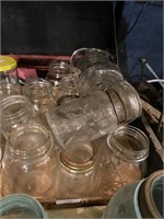 clear ball canning jars