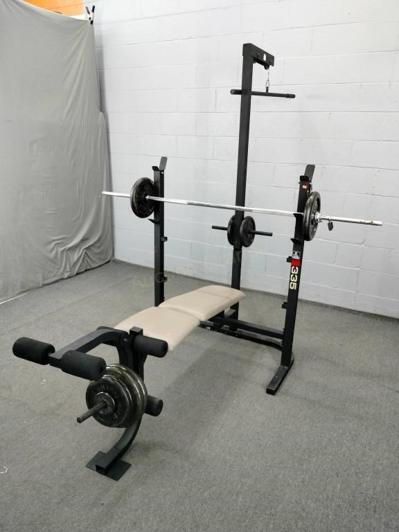 Weider Pro 335 Squat And Bench