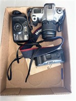 Lot of 3 cameras