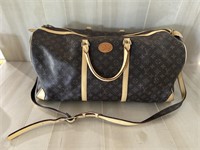 Louis Vuitton Duffle Bag with Shoulder Strap