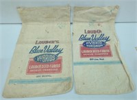 3 Laubers Blue Valley Hybrids Cloth Sacks