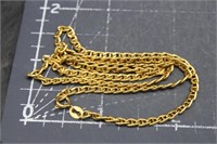 Neck Chain, 18 Inch, 8 Grams, Gold Filled