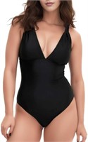 (Size: L - black) TcIFE Women's One Piece