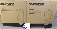 2 Boxes Coastwide J Series Automatic Dispenser