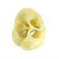 Chinese Hollow Carving Jade Toggle
